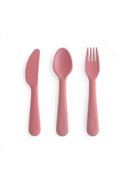 Sada príboru mushie - dusty rose