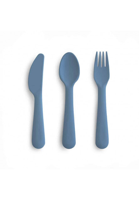 Sada príboru mushie - twilight blue