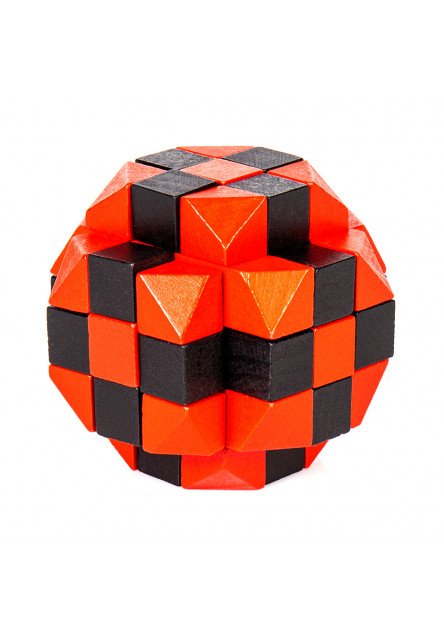 Veľký drevený hlavolam - Šachová kocka