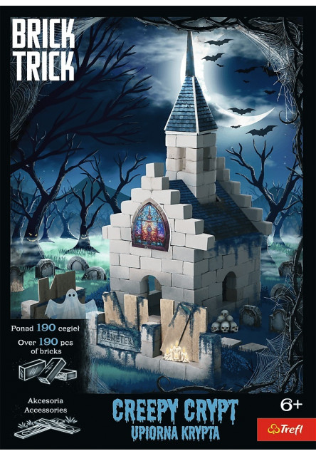 Trefl Brick Trick Strašidelná krypta M 190 dielov
