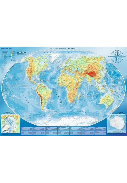 Trefl Puzzle 4000 dielikov Veľká mapa sveta