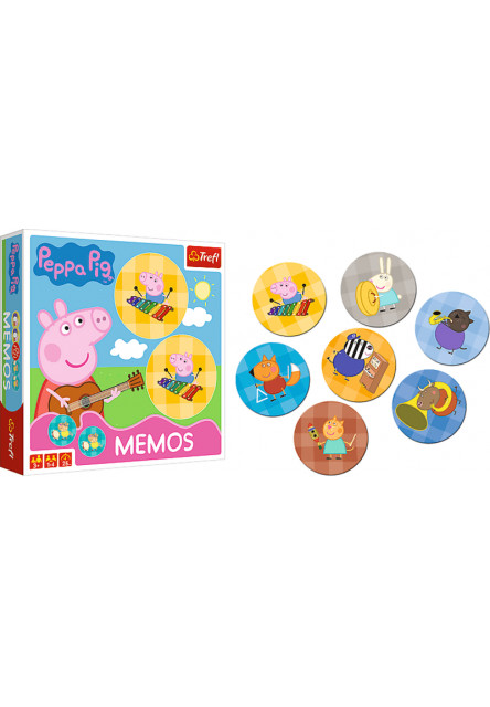 Trefl GAME Memos Peppa Pig - pexeso