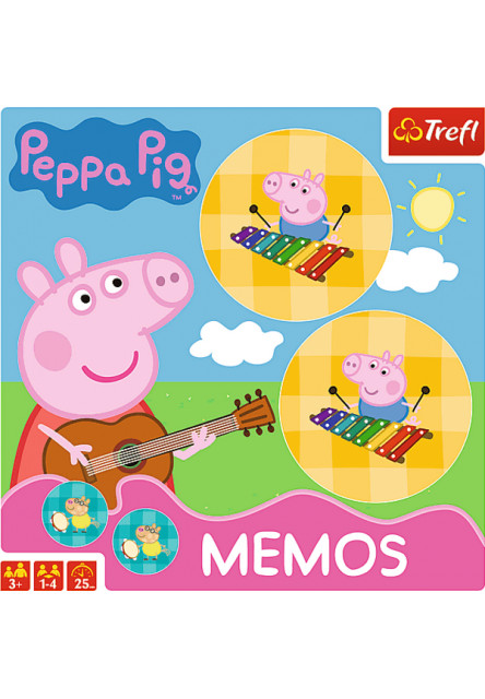 Trefl GAME Memos Peppa Pig - pexeso