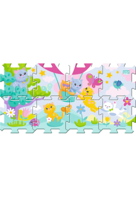 Trefl Penové puzzle - Mačiatka 2020