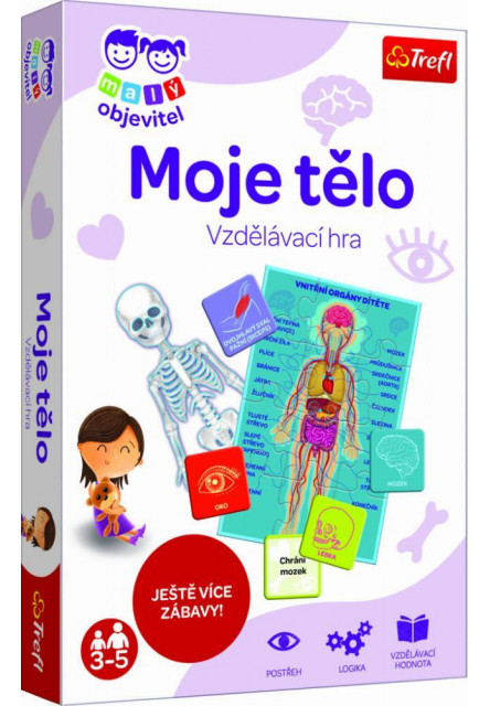 Trefl Malý objaviteľ: Moje telo / Nová verzia CZ