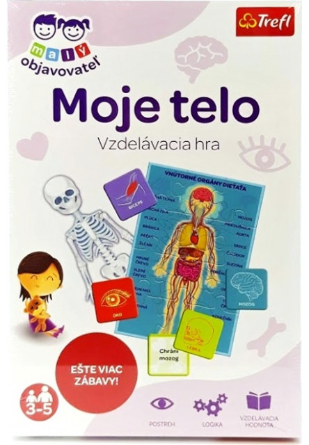 Trefl vzdelávacia hra Moje telo