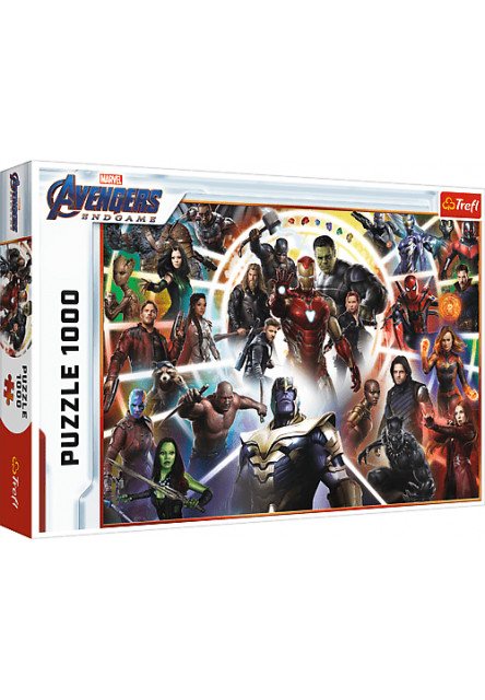 Trefl Puzzle 1000 - Avengers: Koniec hry