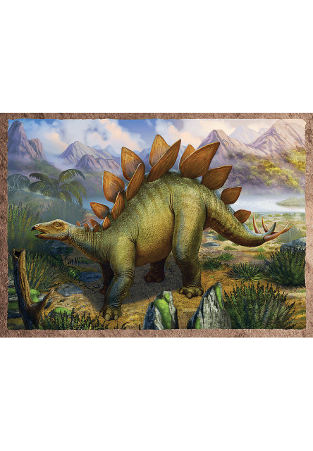 Trefl Puzzle 4v1 - Dinosaury