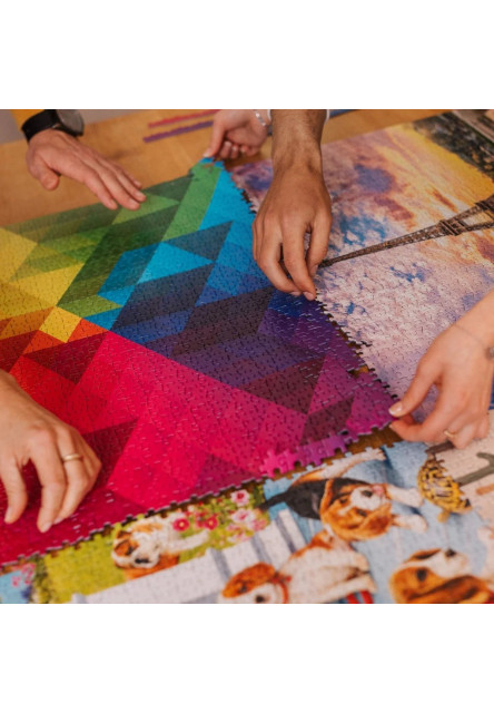 Trefl Prime puzzle 1000 UFT - Romantický západ slnka: Eiffelova veža v Paríži, Francúzsko