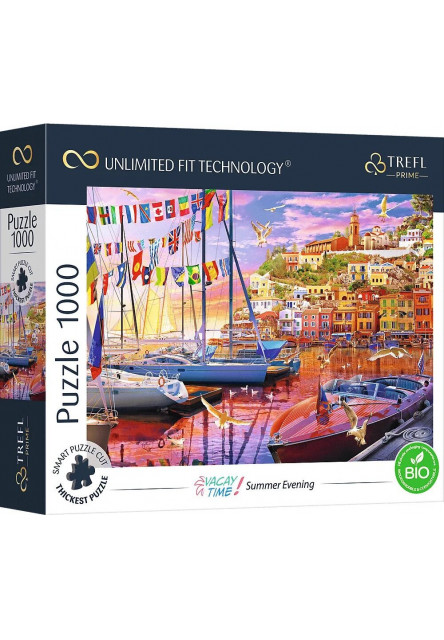 Trefl Prime puzzle 1000 UFT - Čas dovolenky: Letný večer