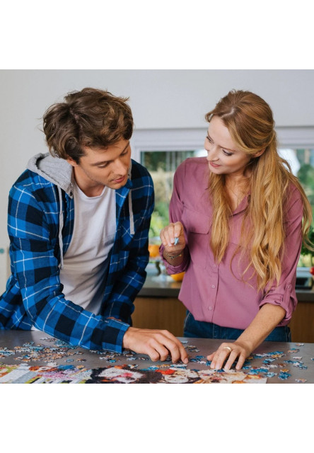 Trefl Prime puzzle 1000 UFT - Nálož roztomilosti: Psie priateľstvo