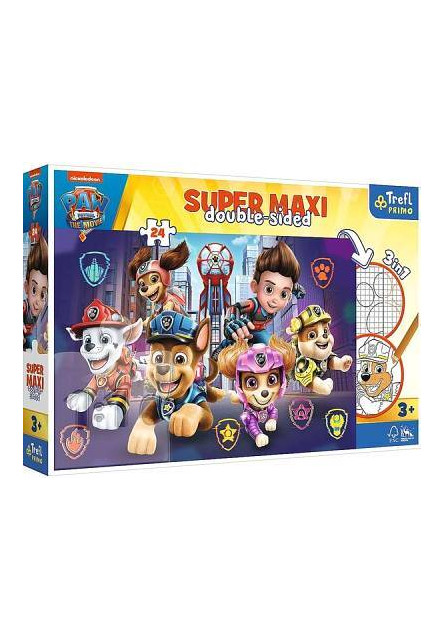 Trefl Puzzle 24 SUPER MAXI - Paw Patrol: The Movie