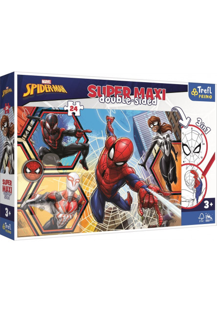 Trefl Puzzle 24 SUPER MAXI - Spiderman