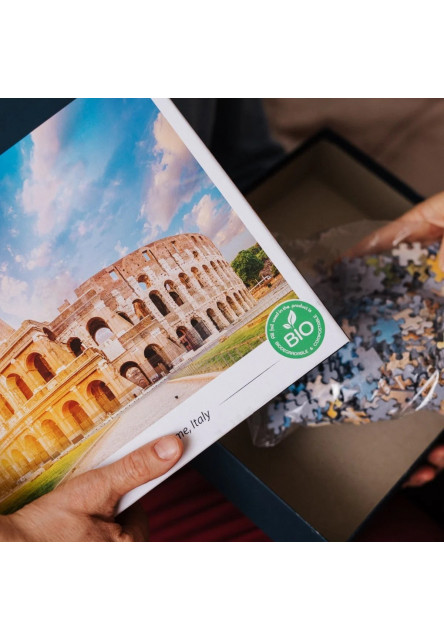 Trefl Prime puzzle 1000 UFT - Romantický západ slnka: Koloseum v Ríme, Taliansko