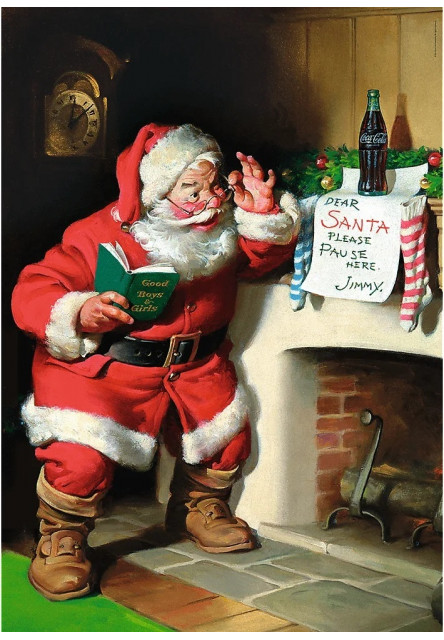 Trefl Puzzle 1000 Coca-Cola: Santa pri krbe