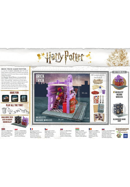 Trefl Brick Trick Harry Potter - Weasleyovské výmysly a vynálezy M