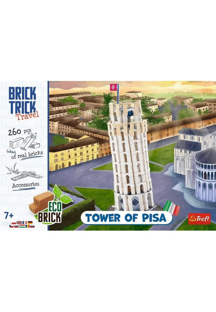 Trefl Brick Trick - Šikmá veža v Pise L