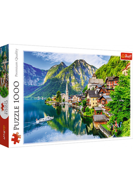 Trefl Puzzle 1000 - Hallstatt, Rakúsko