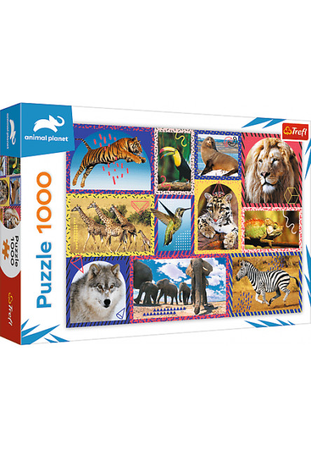 Trefl Puzzle 1000 - Divoká príroda