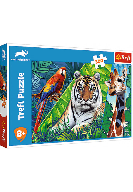 Trefl Puzzle 300 - Úžasné zvieratá / Discovery Animal Planet