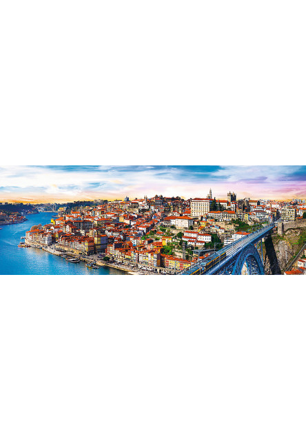 Trefl Panoramatické puzzle 500 - Porto, Portugalsko