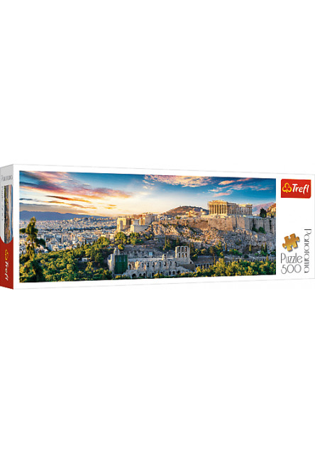 Trefl Panoramatické puzzle 500 - Akropola, Atény