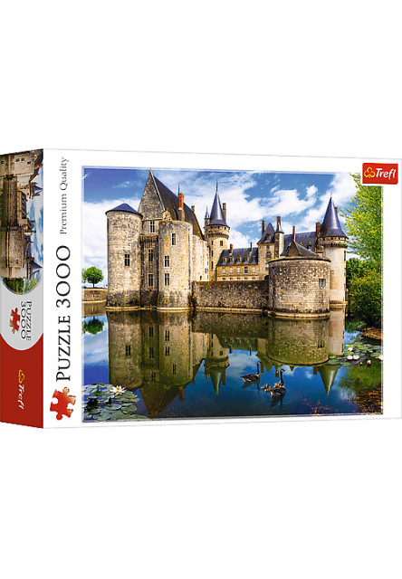 Trefl Puzzle 3000 - Zámok v Sully-sur-Loire, Francúzsko