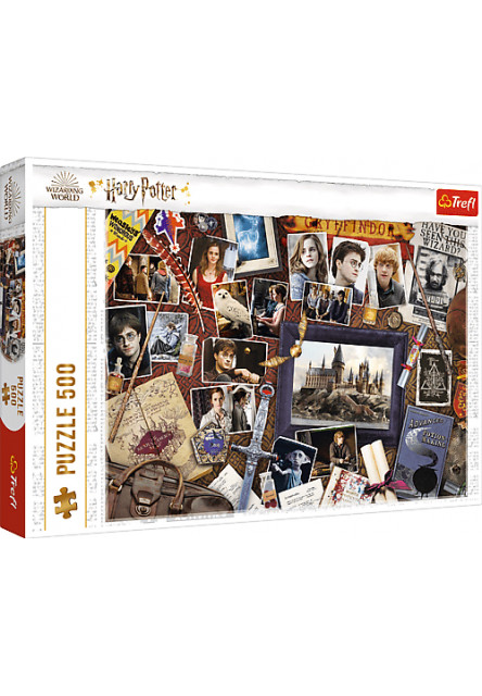 Trefl Puzzle 500 - Rokfortské spomienky / Harry Potter