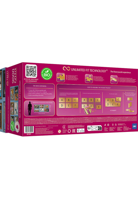 Trefl Puzzle 9000 UFT - Bláznivé umenie