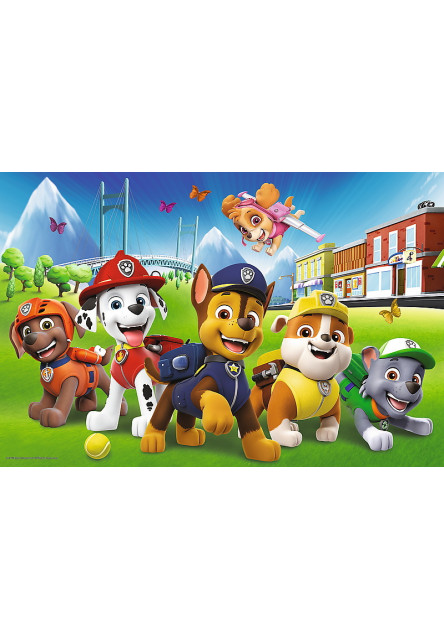Trefl puzzle 60 dielikov - Paw Patrol v tráve / Viacom PAW Patrol