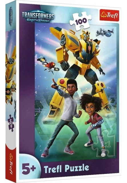 Trefl Puzzle 100 dielikov - Tím Transformerov / Hasbro Transformers