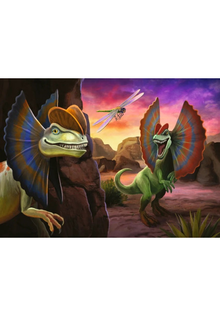 Trefl Puzzle 20 miniMAXI Preskúmajte svet dinosaurov