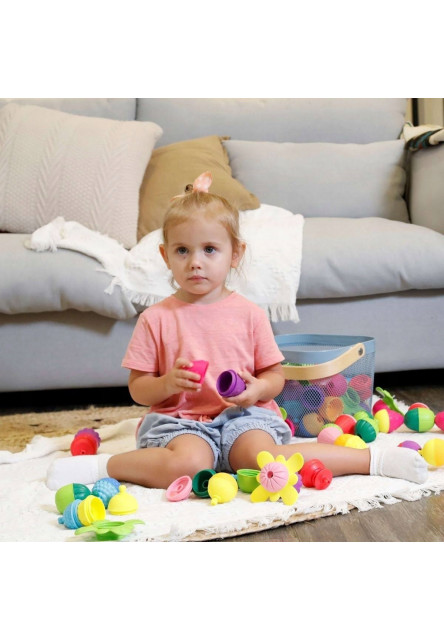 Trefl Lalaboom - Súprava spájacích korálkových blokov - 36 dielov