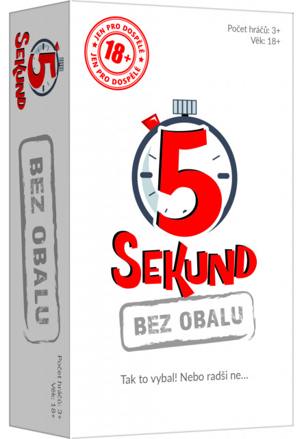 Trefl Hra 5 sekúnd bez obalu - pre dospelých CZ VERZIA