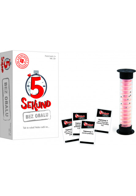Trefl Hra 5 sekúnd bez obalu - pre dospelých CZ VERZIA