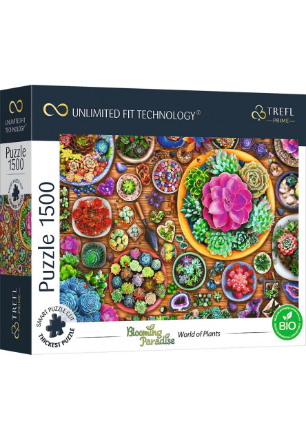 Trefl Puzzle 1500 UFT - Svet rastlín