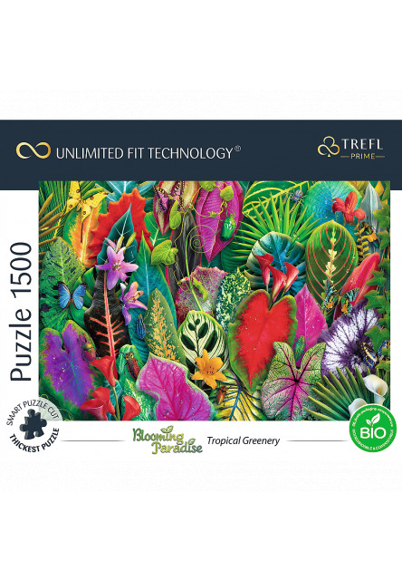 Trefl Puzzle 1500 UFT - Tropická zeleň