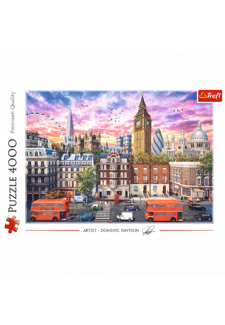 Trefl Puzzle 4000 dielikov Prechádzka po Londýne