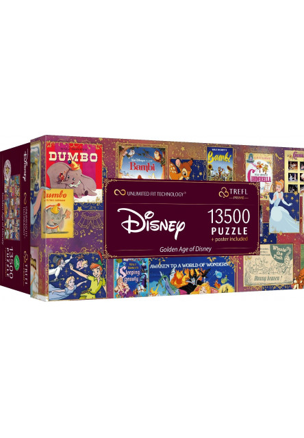 Trefl Puzzle UFT Zlatý vek Disney 13500 dielikov