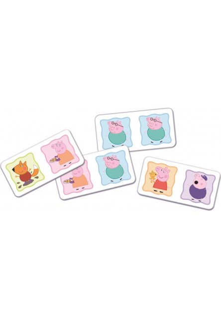Trefl Hra - Domino mini - Peppa Pig
