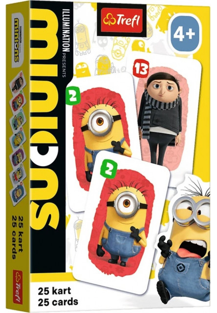 Trefl Karty Čierny Peter - Minions