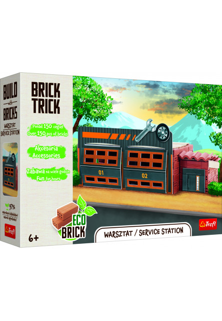 Trefl Brick Trick - Servisná stanica_L