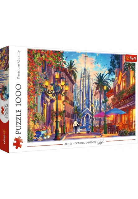 Trefl Puzzle 1000 - Barcelona, Španielsko
