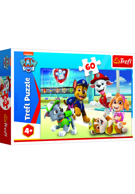 Trefl Puzzle 60 - Vo svete šteniat / Viacom PAW Patrol