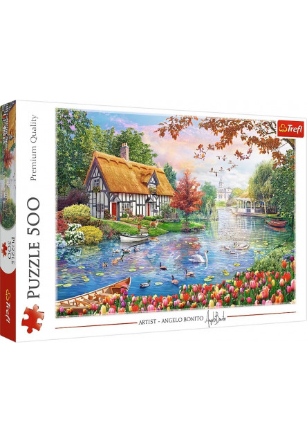Trefl Puzzle 500 - Tiché útočisko