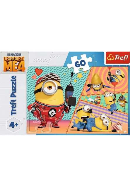 Trefl Puzzle 60 - Universal Despicable Me 4