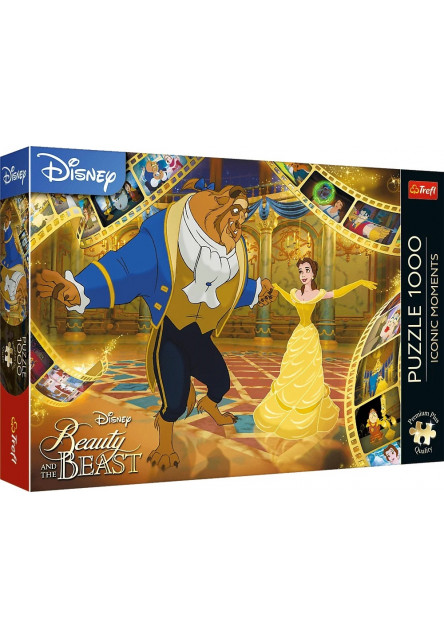 Trefl Puzzle 1000 Premium Plus Quality Ikonické momenty Kráska a zviera