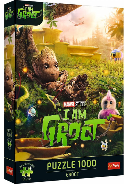 TREFL Puzzle 1000 Premium Plus Quality Marvel: Ja som Groot
