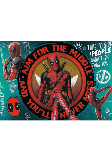 Trefl Puzzle 1000 Premium Plus Quality Deadpool