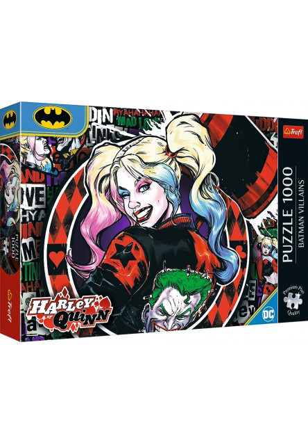 TREFL Puzzle 1000 Premium Plus Quality Harley Quinn